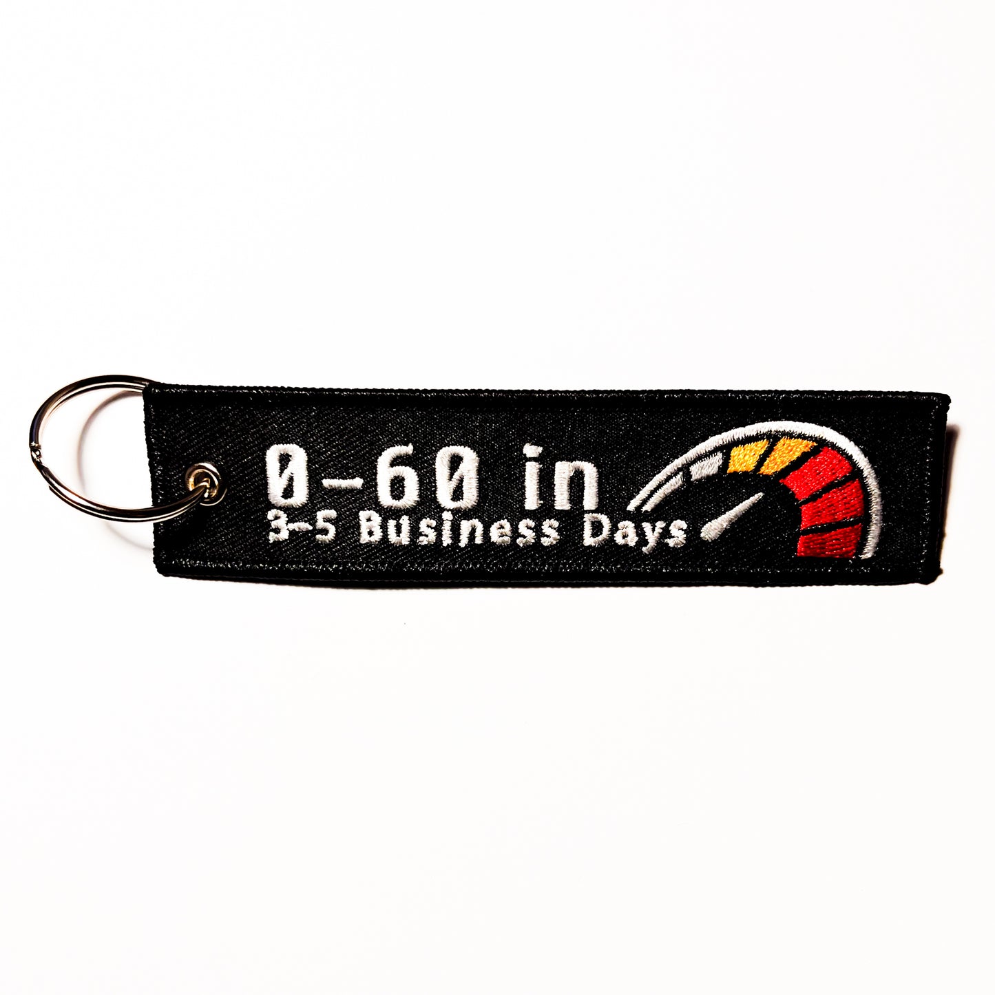 "0-60 Time Trials" Flight Tag