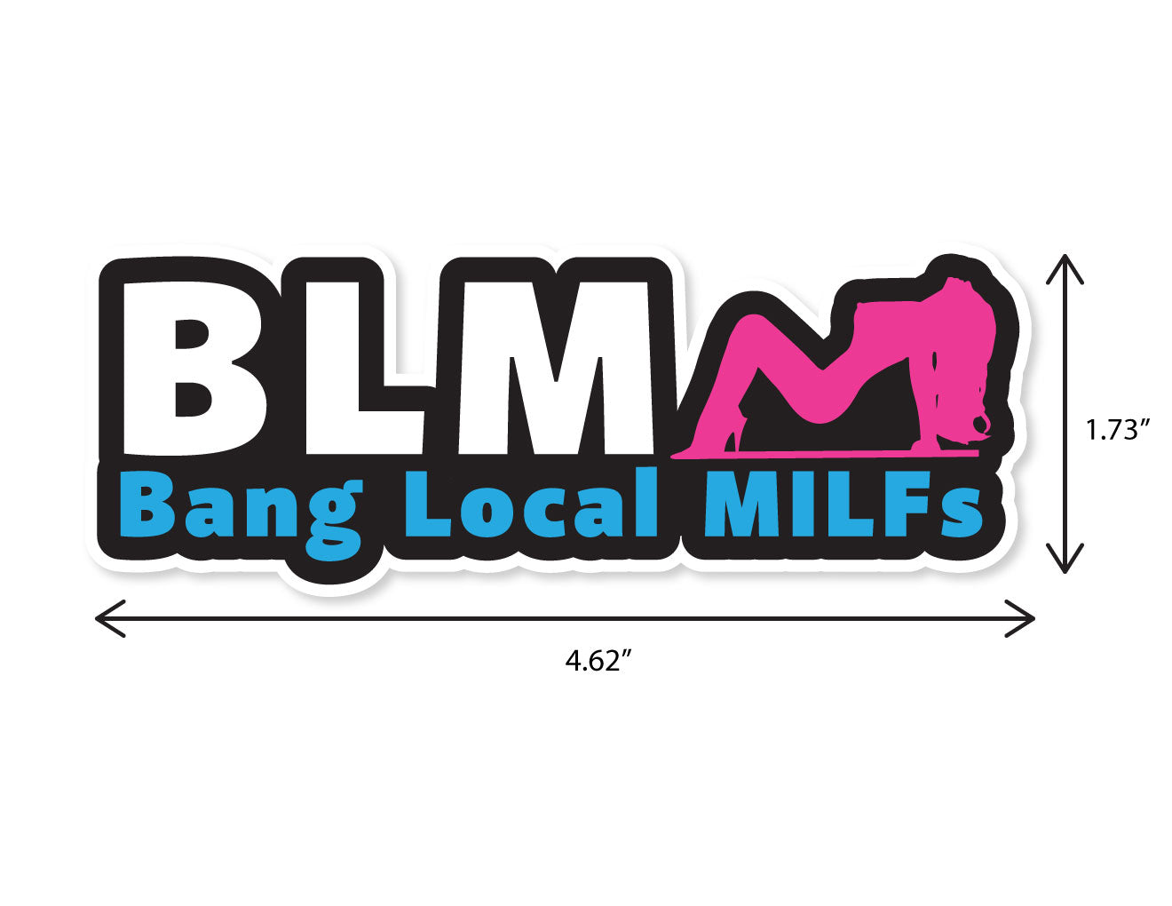 "Bang Local MILFs" Sticker
