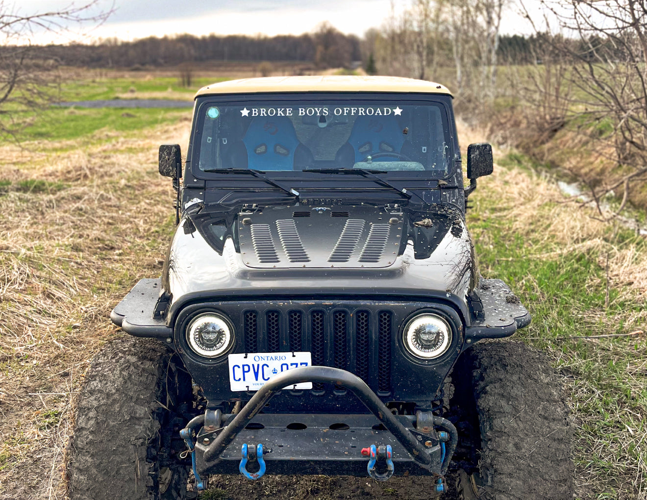 Broke Boys Offroad Windshield Banner (3ft)