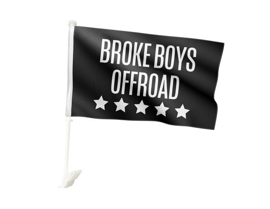 Broke Boys Wanted Logo Lil' Flag