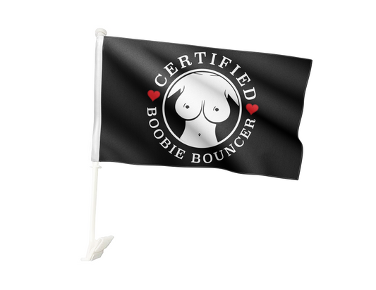 "Certified Boobie Bouncer" Lil' Flag