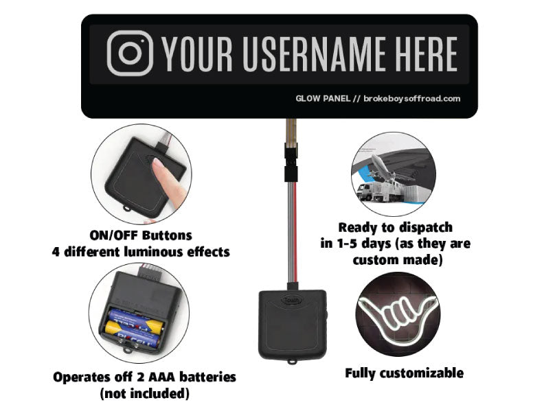 GLOW PANEL Sticker