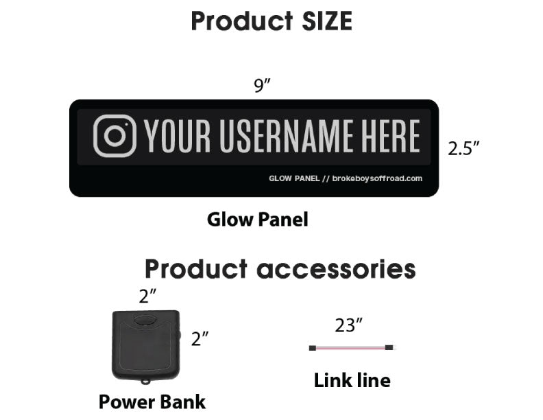 GLOW PANEL Sticker