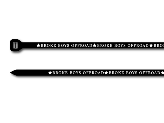 Classic Broke Boys Get Er' Done Zip Ties