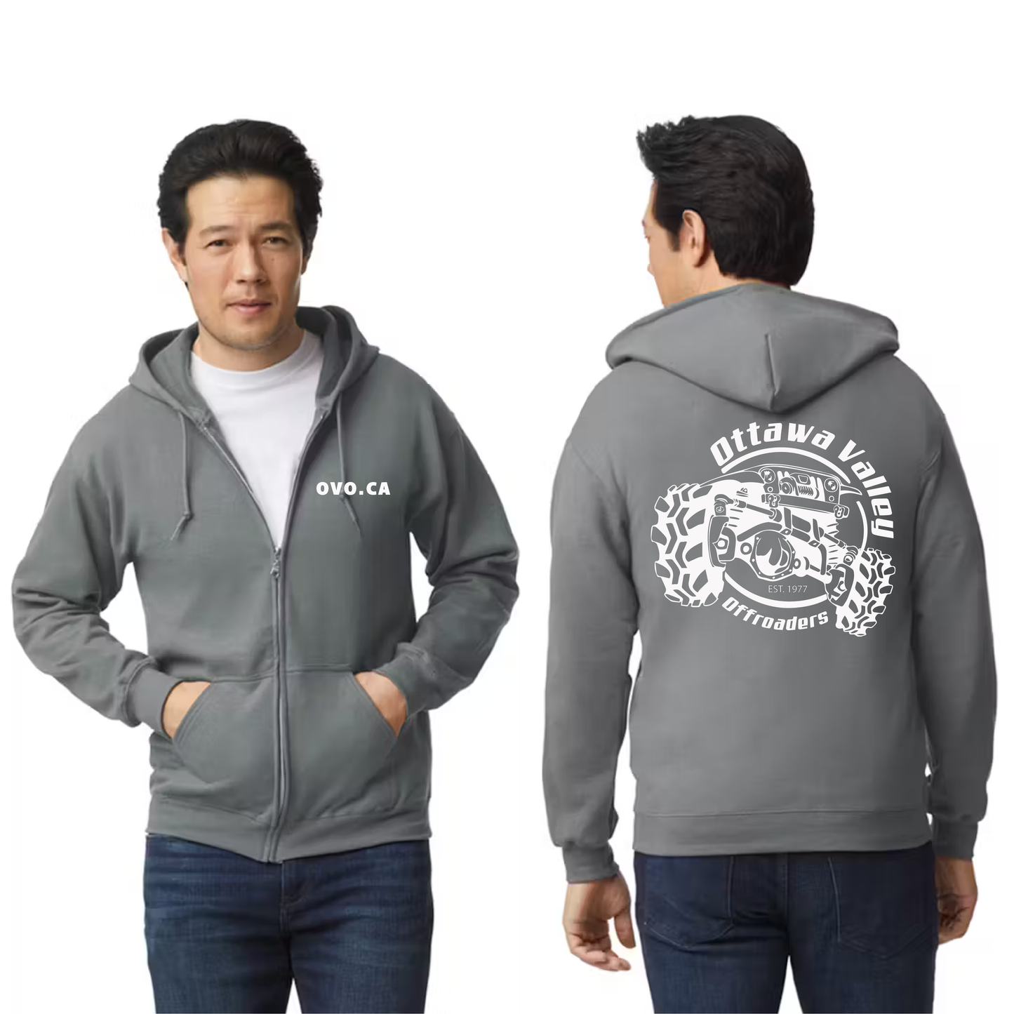 Classic OVO Zip Up Hoodie