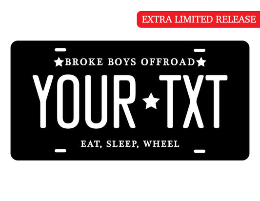 Custom Vanity Plate