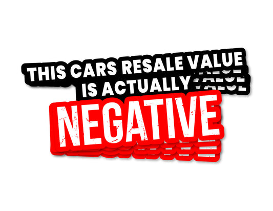 "Negative Equity" Sticker
