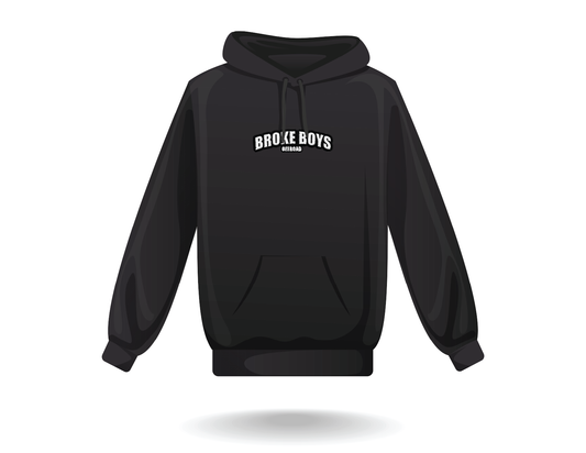Broke Boys Embroidered Arc Logo Hoodie
