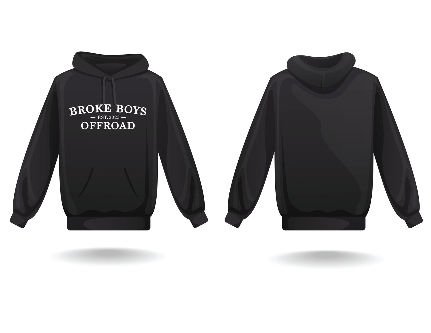 Broke Boys Heritage Logo Hoodie