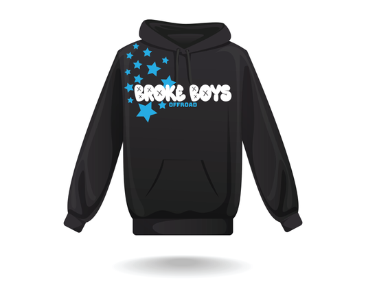 Broke Boys Starstruck Puff Print Hoodie