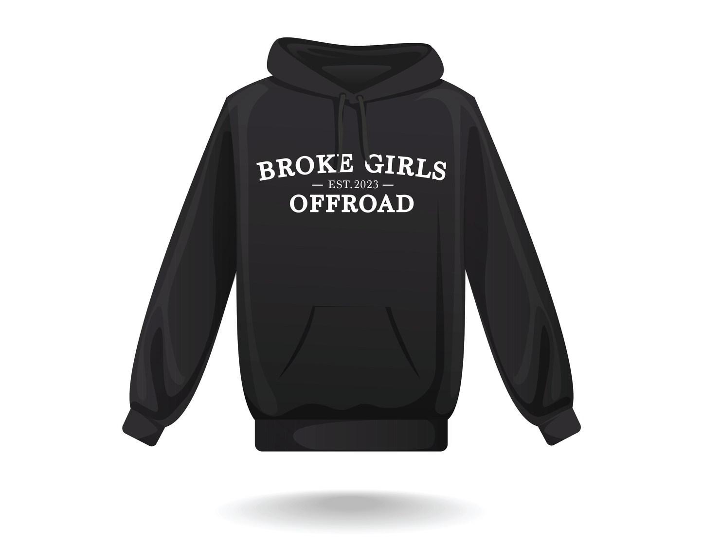 Broke Girls Heritage Logo Hoodie