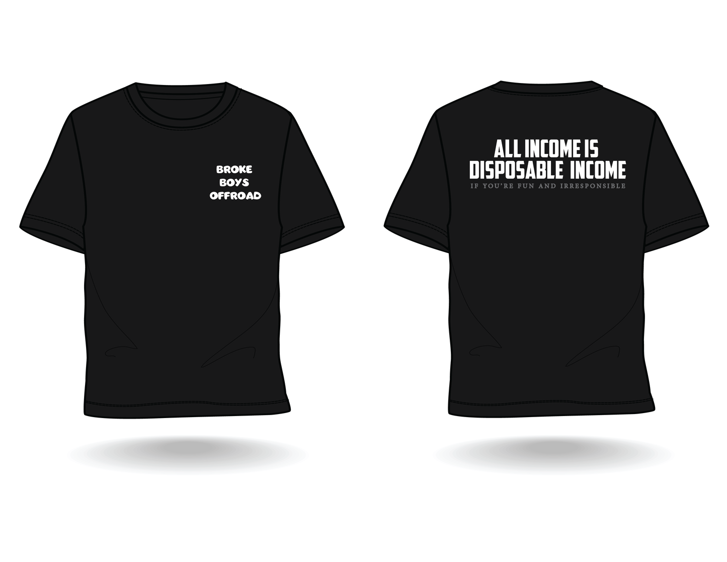 "Disposable Income" Tee