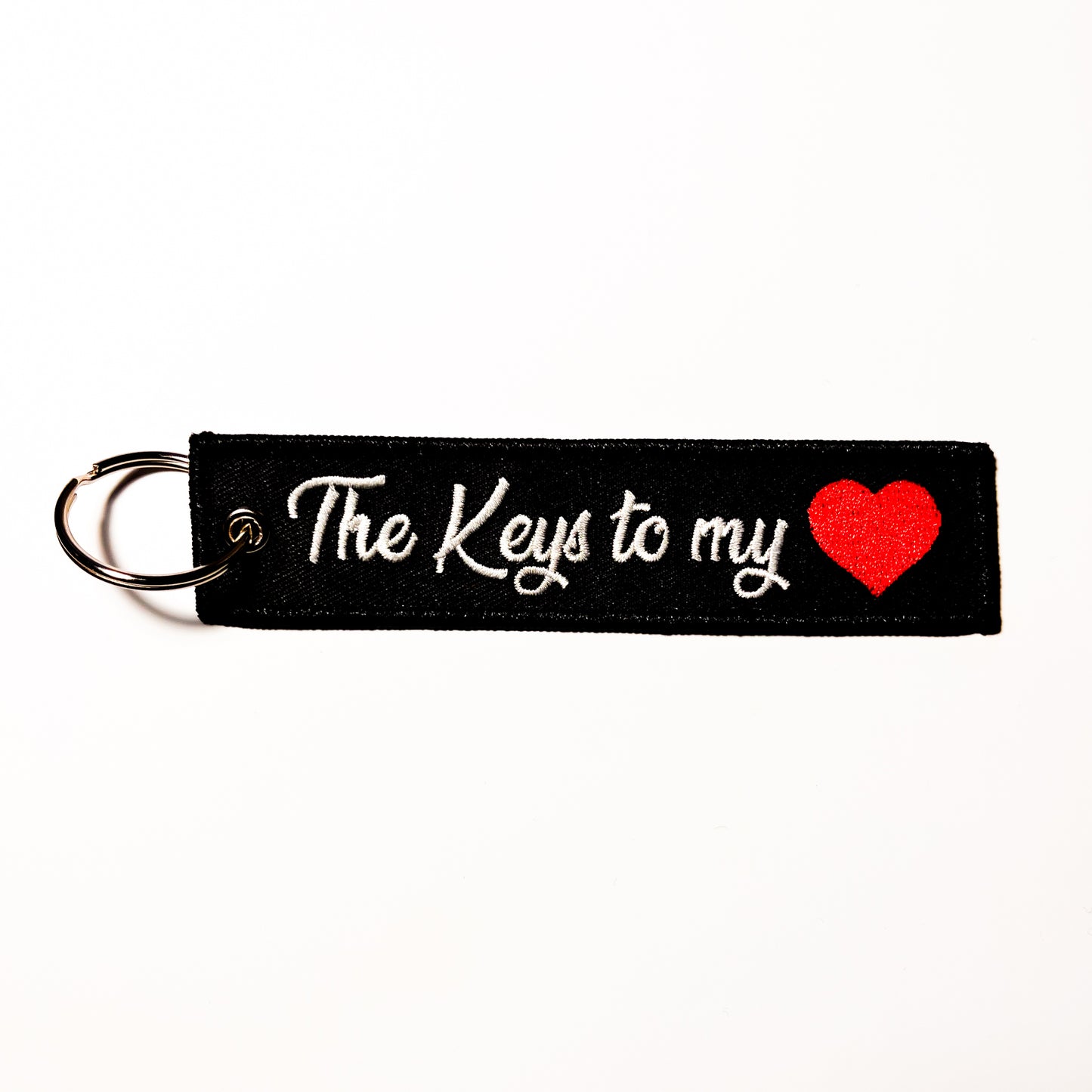 "Keys to My Heart" Flight Tag