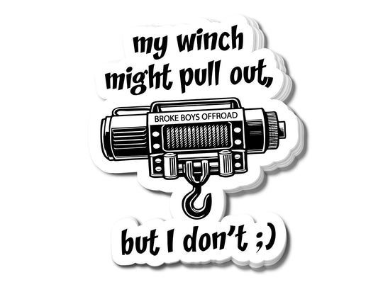"Pull Out Method" Sticker