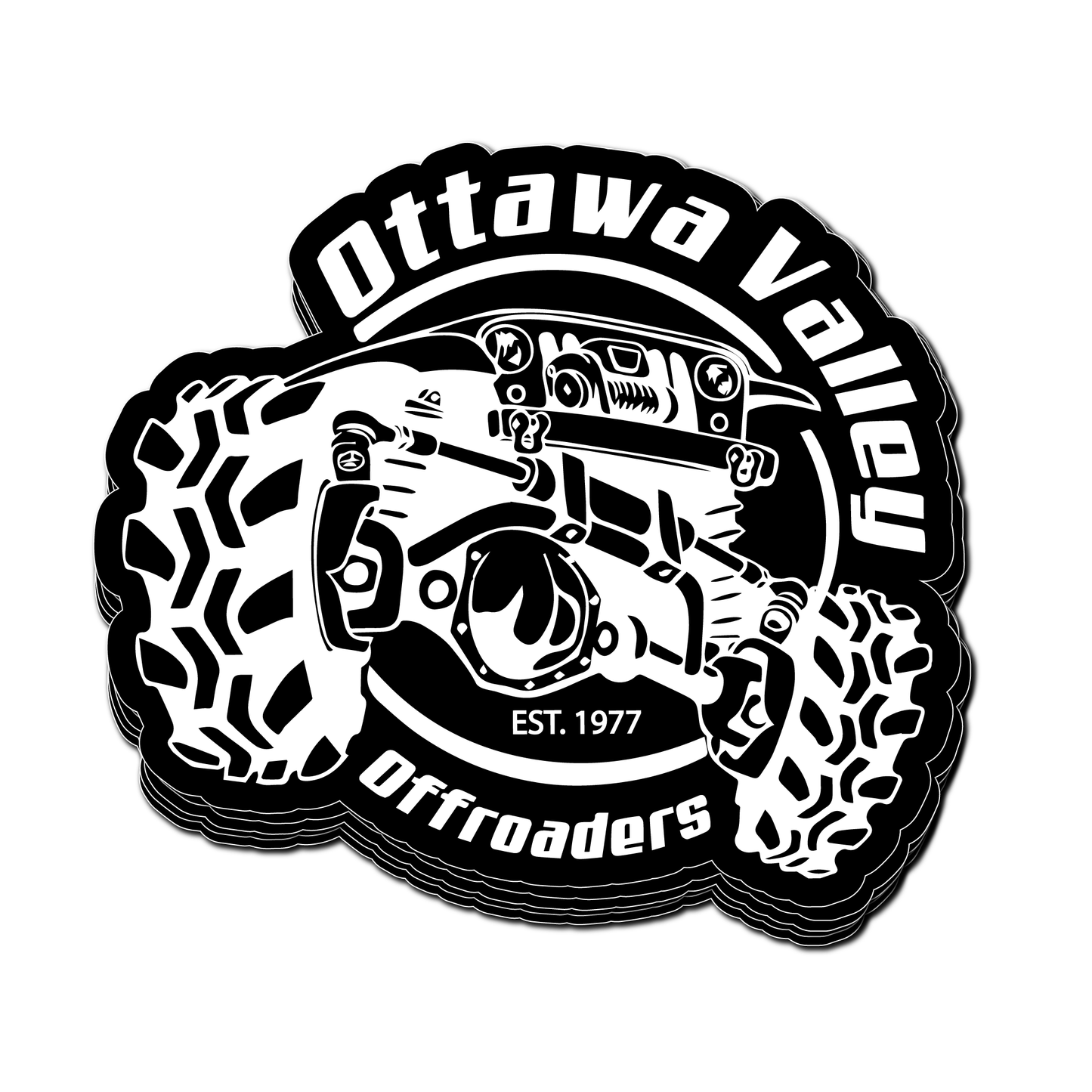 OVO Die Cut Stickers