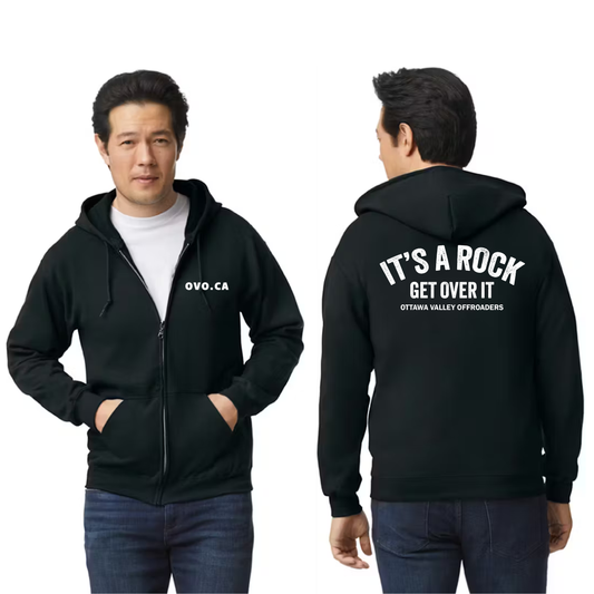 Get Over It Zip Up Hoodie