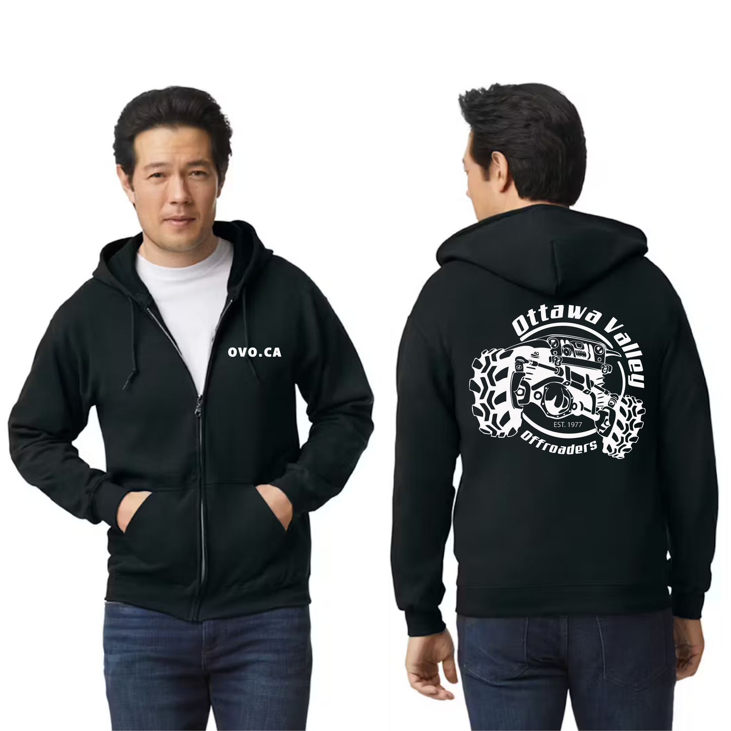 Classic OVO Zip Up Hoodie