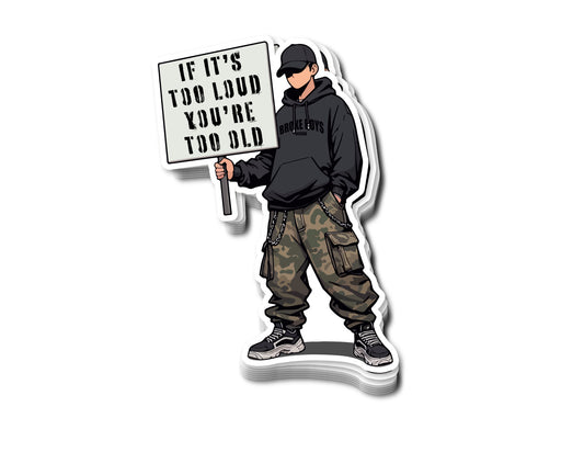 "Loud and Proud" Sticker