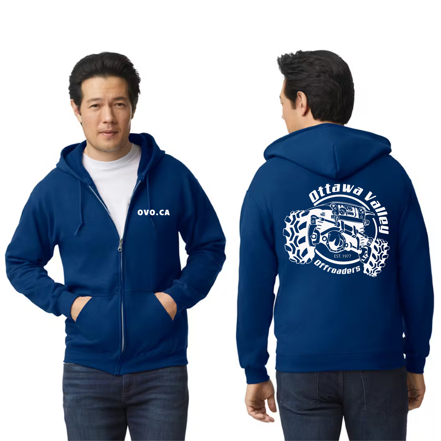 Classic OVO Zip Up Hoodie