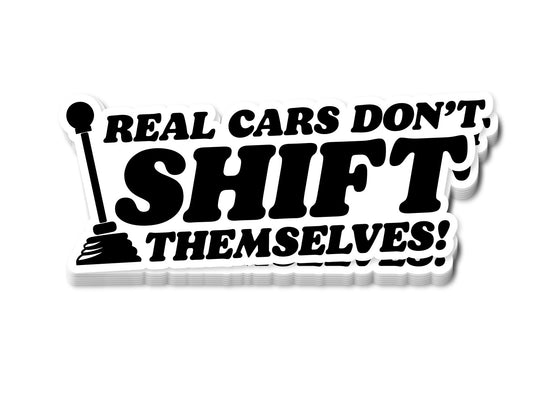 "Save the Manuals" Sticker