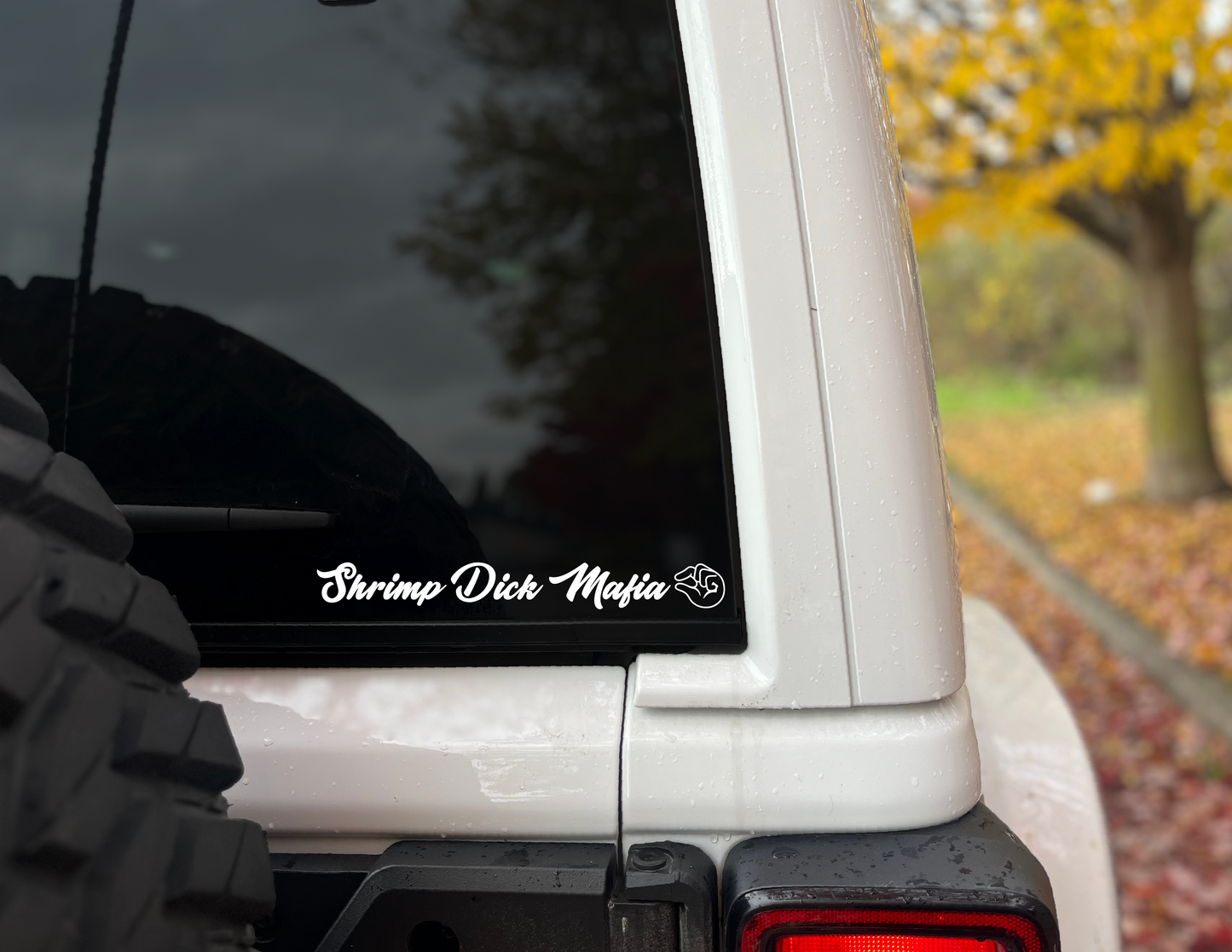 "Shrimp Dick Mafia" Vinyl Decal