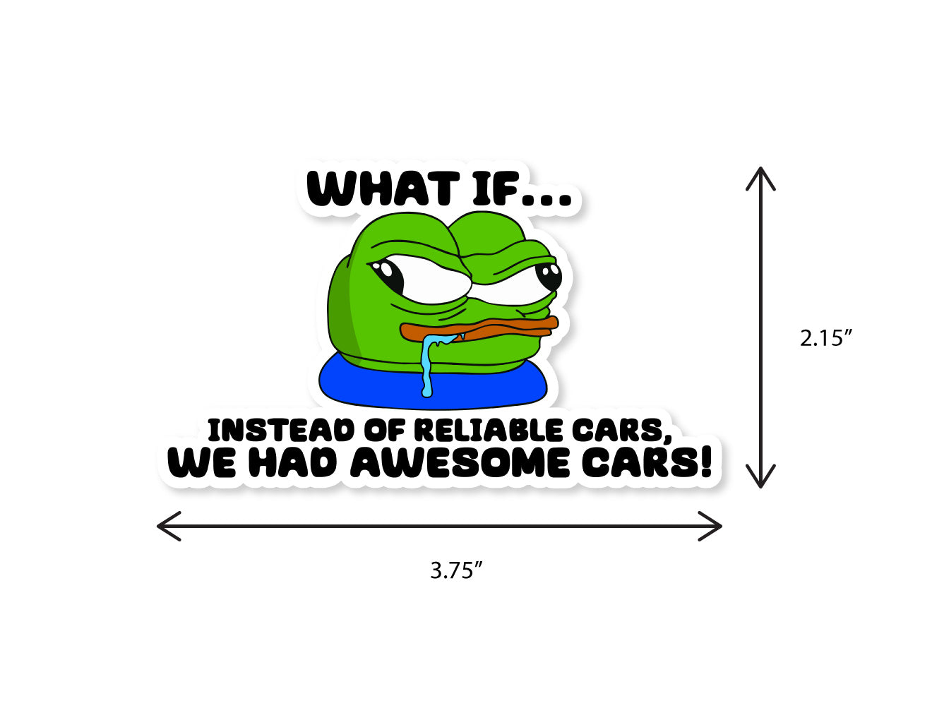 "yeah...wHaT iF?" Sticker